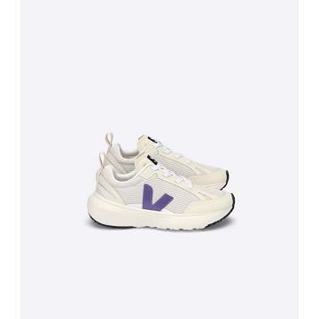 Buty do Biegania Veja CANARY ELASTIC LACE Dziecięce Beige/Purple | VEJA636-PL