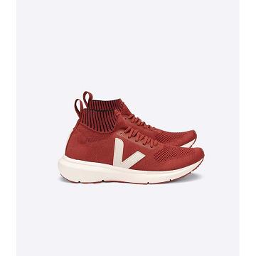 Buty do Biegania Veja V-KNIT VEJA X RICK OWENS MID Męskie Czerwone | VEJA056-PL