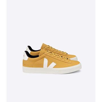 Low Tops Sneakers Veja CAMPO NUBUCK Damskie Pomarańczowe | VEJA525-PL