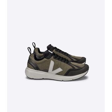 Obuwie Veja CONDOR 2 ALVEOMESH Damskie Olive/Black | VEJA418-PL