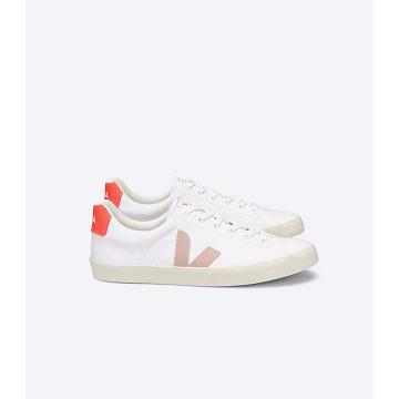 Obuwie Veja ESPLAR SE CANVAS Damskie White/Orange | VEJA439-PL