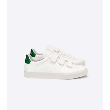 Obuwie Veja RECIFE CHROMEFREE Męskie White/Green | VEJA100-PL