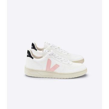 Obuwie Veja V-10 CWL Damskie White/Pink/Black | VEJA504-PL