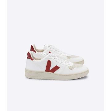 Obuwie Veja V-10 CWL Damskie White/Red | VEJA505-PL