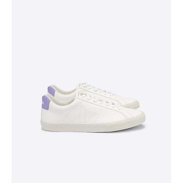 Sneakersy Veja ESPLAR CHROMEFREE Damskie White/Purple | VEJA545-PL