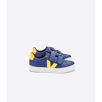 Sneakersy Veja ESPLAR CHROMEFREE Dziecięce Granatowe | VEJA750-PL