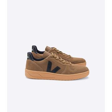 Sneakersy Veja V-10 SUEDE Damskie Brązowe | VEJA563-PL